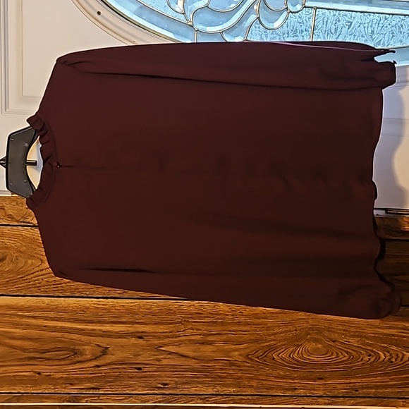 Worthington Brown Blouse - Picture 6 of 11